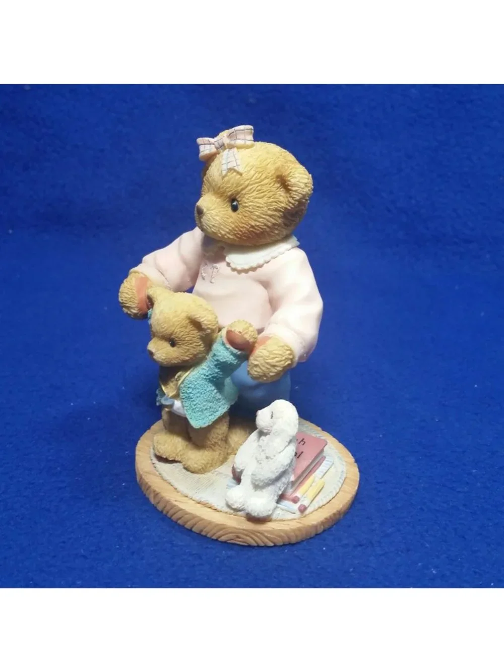 Cherished Teddies Delia You're The Beary Best Babysitter Figurine Enesco 476536